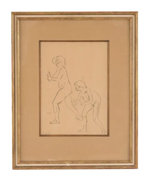 Ferdinand Hodler — Etude pour le regard vers l'infini
