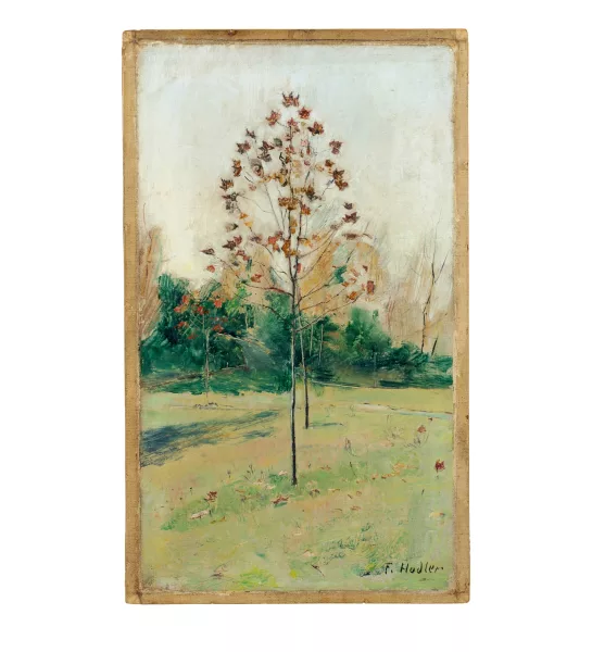 Ferdinand Hodler — Bäumchen im Herbstlaub