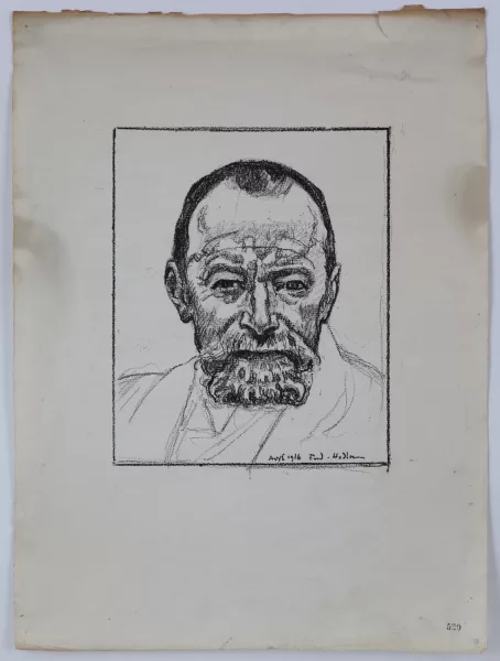 Ferdinand Hodler — Autoportrait