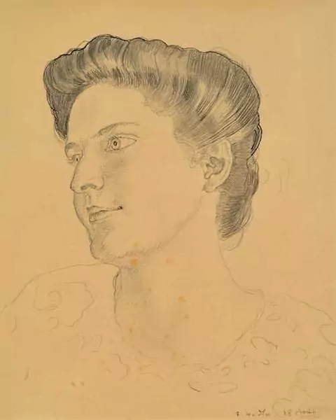 FERDINAND HODLER — Berthe Hodler. — Koller Auktionen
