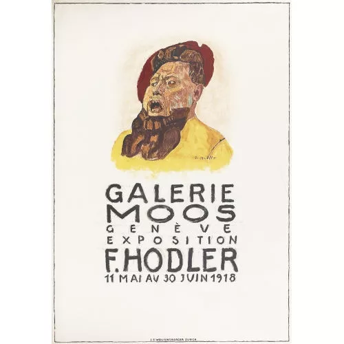 Ferdinand Hodler — "Galerie Moos 1918".