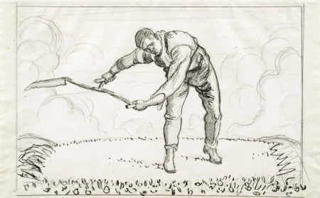 Der Mäher, 1909