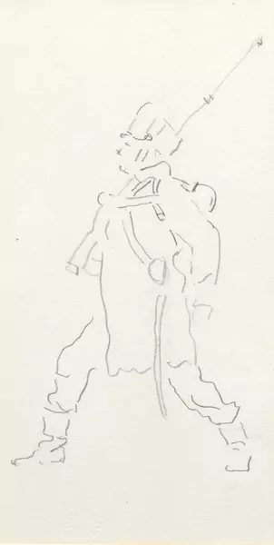 FERDINAND HODLER — Study of a Jena mural. — Koller Auktionen