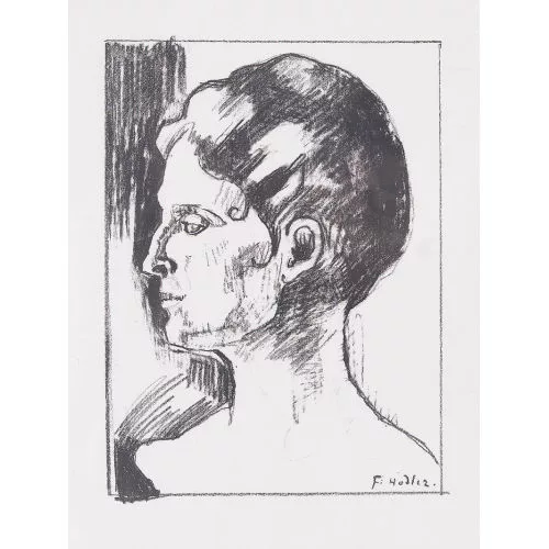 Ferdinand Hodler — "Profile de Madame Ferdinand Hodler".