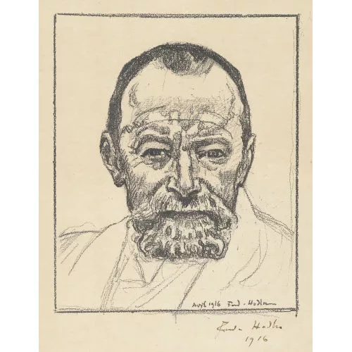Ferdinand Hodler — Selbstbildnis.