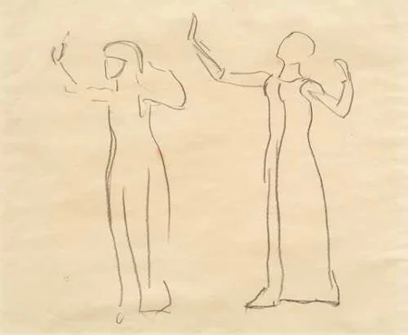 FERDINAND HODLER — Studie zu Blick in die Unendlichkeit. — Koller Auktionen