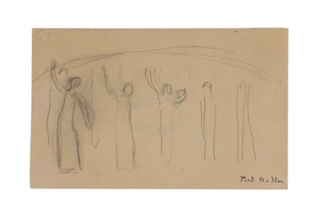 Etudes pour "Regard vers l'infini