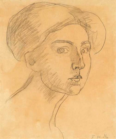 FERDINAND HODLER — Frauenporträt. Um 1912. — Koller Auktionen