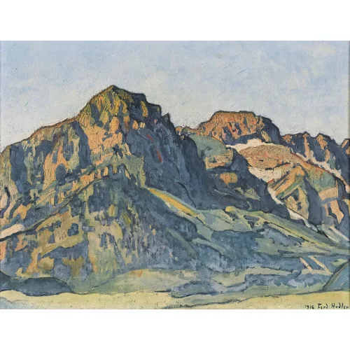 Ferdinand Hodler — Les Dents Blanches bei Champéry.