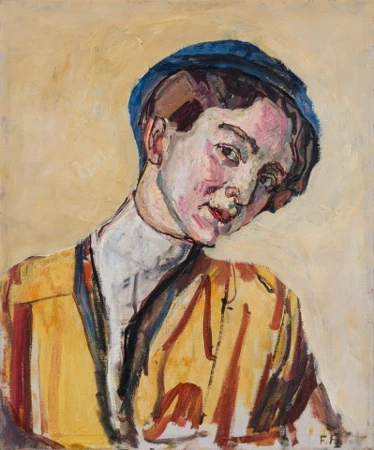 Bildnis einer Unbekannten, um 1914