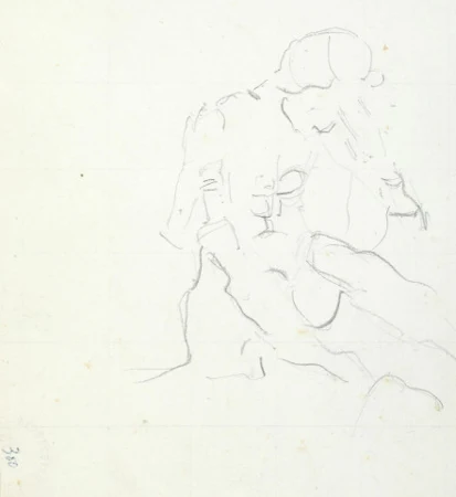 Studie zum "Tag", um 1899/1900