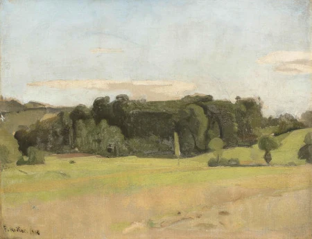Der Hain, um 1876
