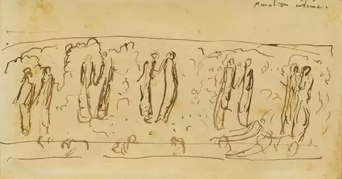 FERDINAND HODLER — Figurenstudie "Emotion intime". — Koller Auktionen