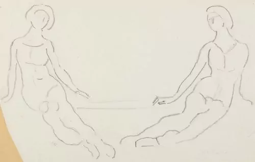 FERDINAND HODLER — Studie zu "Floraison". Um 1915/1917. — Koller Auktionen
