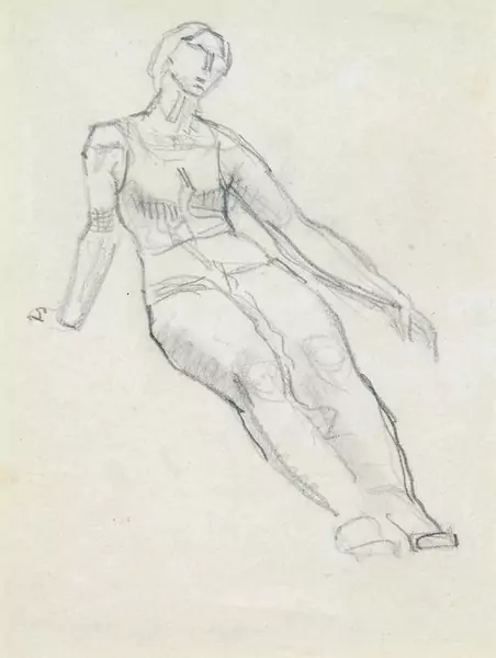 FERDINAND HODLER — Studie zu "Floraison". — Koller Auktionen