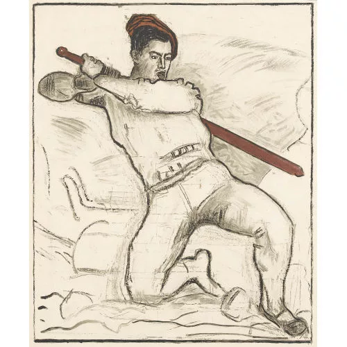 Ferdinand Hodler — Der Rückzug von Marignano.