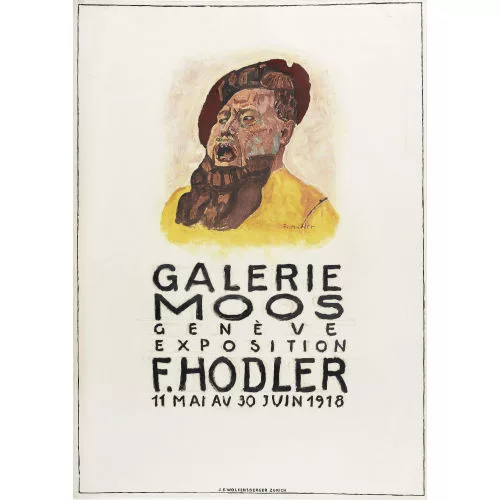 Ferdinand Hodler — "Galerie Moos 1918".