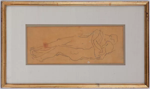 Ferdinand Hodler — Etude pour "L'Amour"