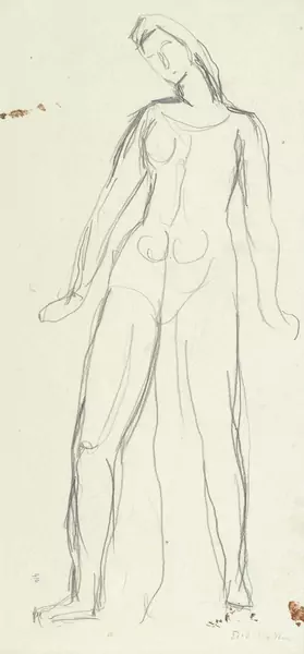 FERDINAND HODLER — Figurenstudie. — Koller Auktionen