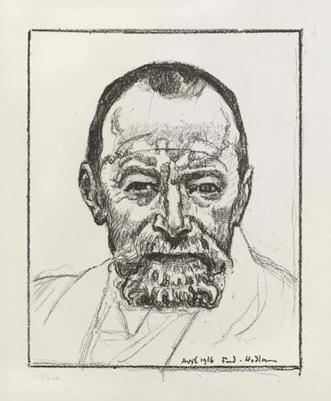 FERDINAND HODLER — Selbstbildnis. 1916. — Koller Auktionen