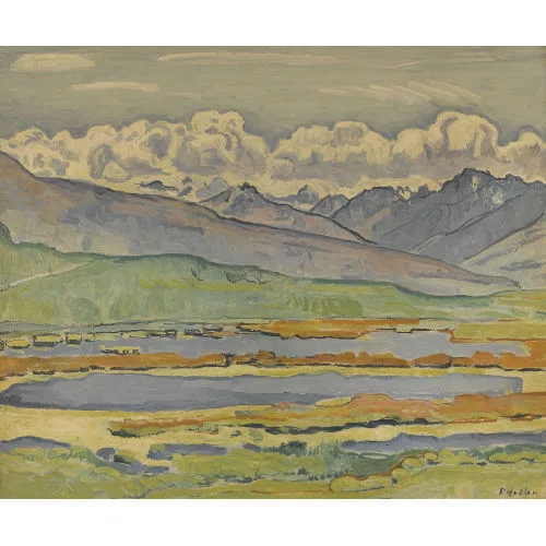 Ferdinand Hodler — Teich bei Montana.