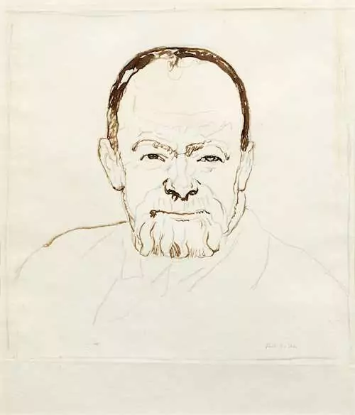 FERDINAND HODLER — Self portrait. 1916. — Koller Auktionen