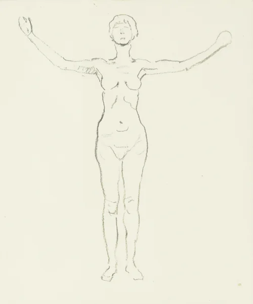 Ferdinand Hodler — Stehender weiblicher Akt