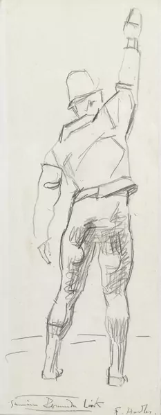 FERDINAND HODLER — Schwörender. — Koller Auktionen