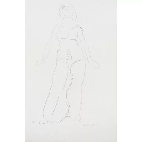 Ferdinand Hodler — Studie zu "Blick in die Unendlichkeit".