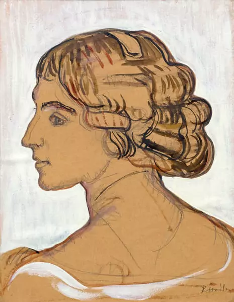 FERDINAND HODLER — Portrait of an unknown sitter. — Koller Auktionen