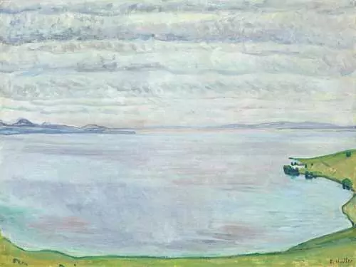 FERDINAND HODLER — Lake Geneva, seen from Chexbres. Circa 1911. — Koller Auktionen