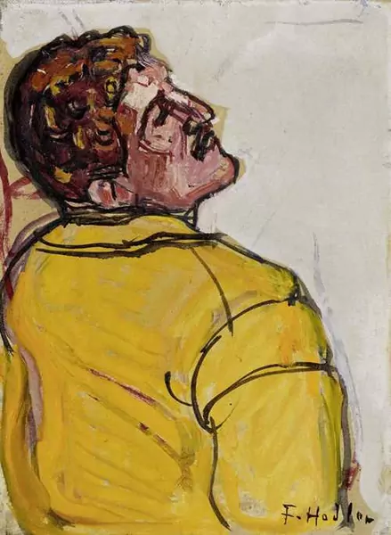 FERDINAND HODLER — Figurenstudie zu "Einmütigkeit". Um 1912-13. — Koller Auktionen