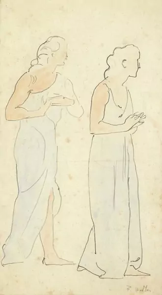 FERDINAND HODLER — Studie zur Empfindung. — Koller Auktionen