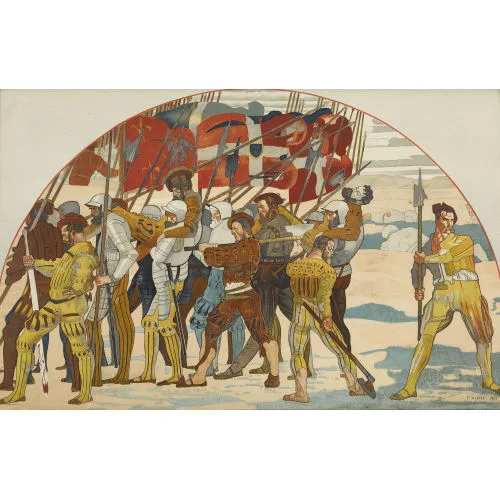 Ferdinand Hodler — Der Rückzug von Marignano VI.