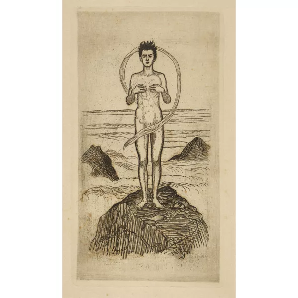 Ferdinand Hodler — "Blick ins Unendliche".