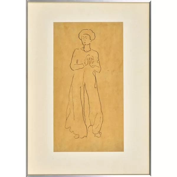 Ferdinand Hodler — Studie zu "Die Empfindung".
