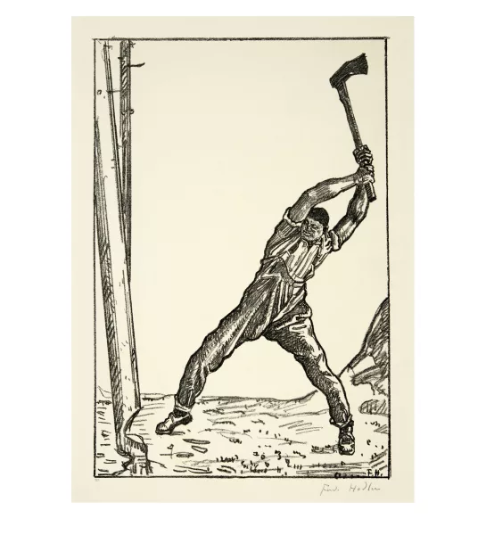 Ferdinand Hodler — Der Holzfäller