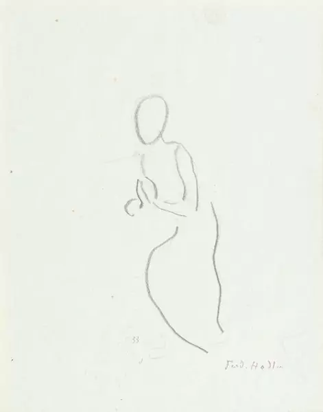 FERDINAND HODLER — Figurenstudie. — Koller Auktionen
