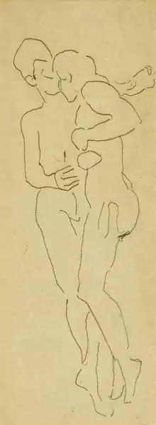 FERDINAND HODLER — Studie zu "Die Liebe". — Koller Auktionen