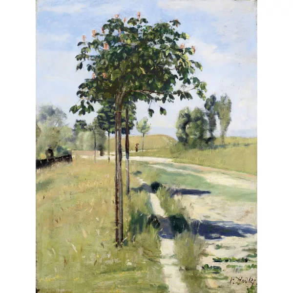 Ferdinand Hodler — Blühende Kastanienbäumchen