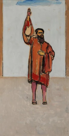 Schwörender, Um 1913. Studie zu Einmütigkeit.