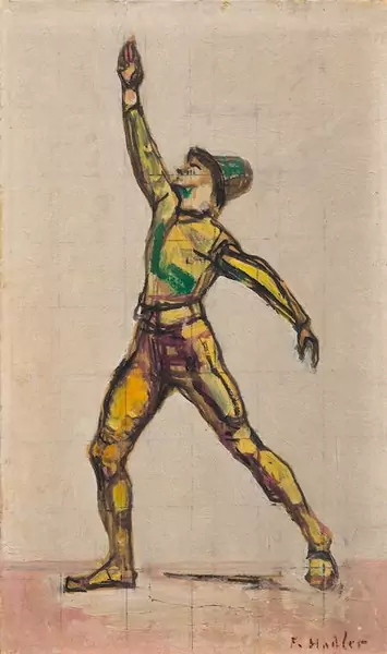 FERDINAND HODLER — Taker of the oath, Unanimity. 1912/13. — Koller Auktionen