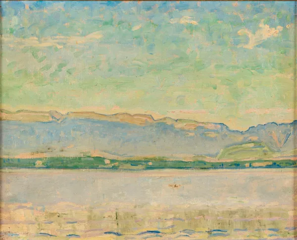 Ferdinand Hodler — Vue sur le Léman