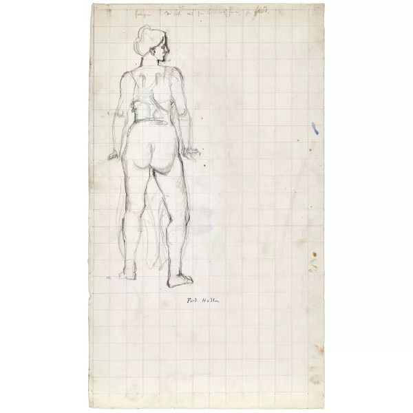 Ferdinand Hodler — Weibliche Figurenstudie.
