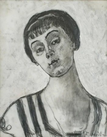 Bildnis der Jeanne Amélie Günzburger-Malan, 1912