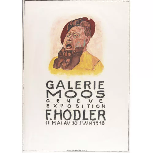 Ferdinand Hodler — "Galerie Moos 1918".