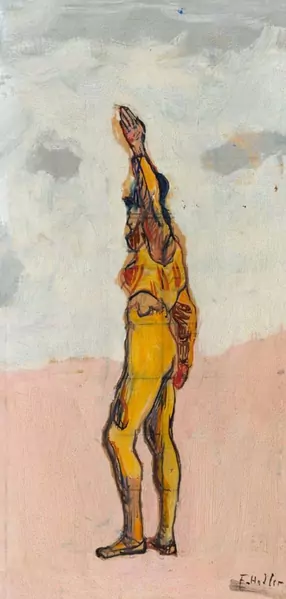 FERDINAND HODLER — Studie zur Einmütigkeit. — Koller Auktionen