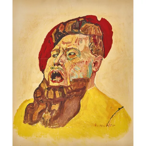 Ferdinand Hodler — Kopf eines Landsknechtes.