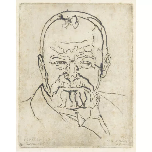 Ferdinand Hodler — Selbstbildnis.