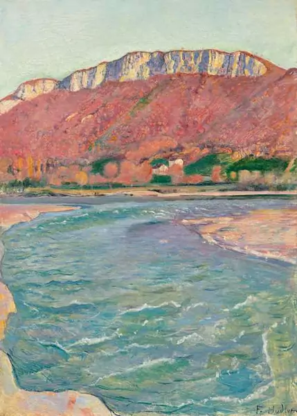 FERDINAND HODLER — The Salève in the autumn. Circa 1891. — Koller Auktionen